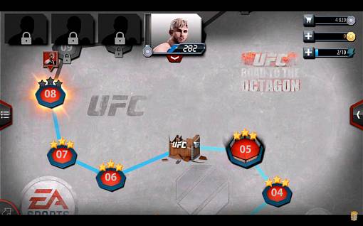 Скриншоты из EA SPORTS UFC