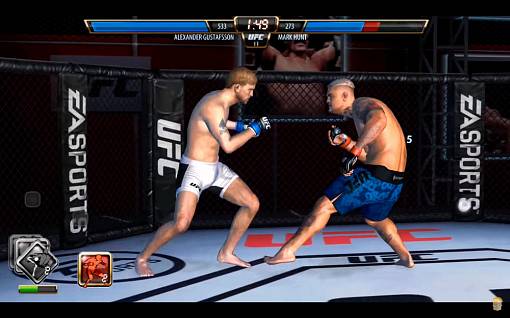 Скриншоты из EA SPORTS UFC
