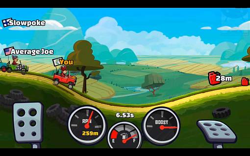 Скриншоты из Hill Climb Racing 2