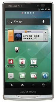 Телефон Sharp AQUOS Phone Zeta SH-09D