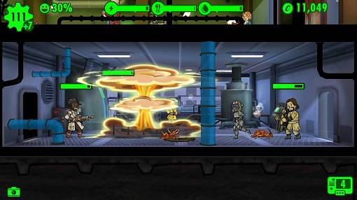 Скриншоты из Fallout Shelter